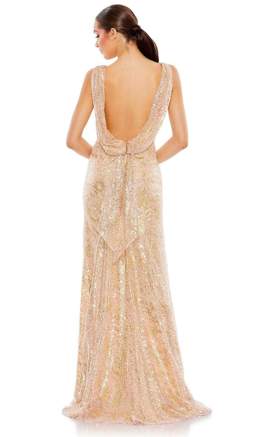 Mac Duggal 26981 - Sleeveless High Neck Sequin Gown