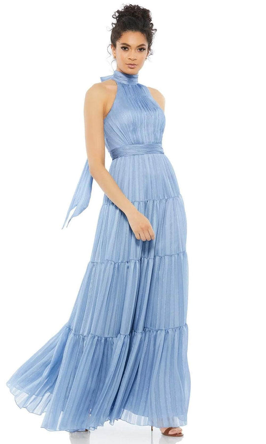 Mac Duggal 49515 - Tier Neck Evening Gown