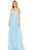 Mac Duggal 49533 - Spaghetti Strap Chiffon Dress Evening Dresses