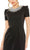 Mac Duggal 49606 - Short Sleeve Back Slit Prom Dress Prom Dresses