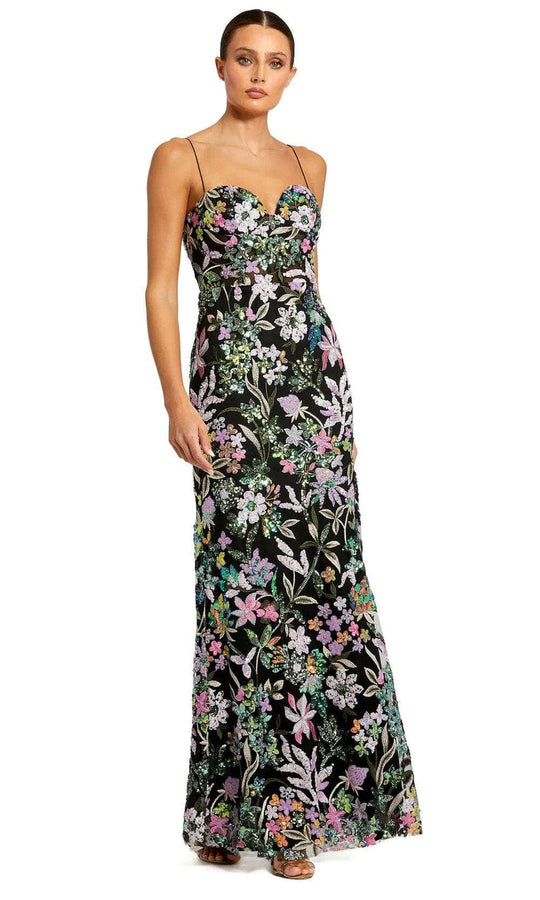 Mac Duggal 49827 - Sequin Embroidered Evening Gown