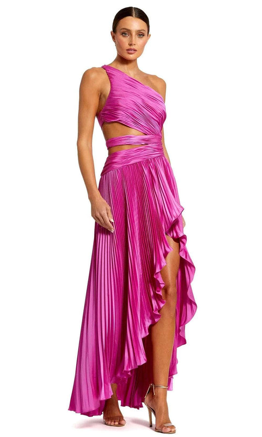 Mac Duggal 49837 - Pleated Satin Evening Dress