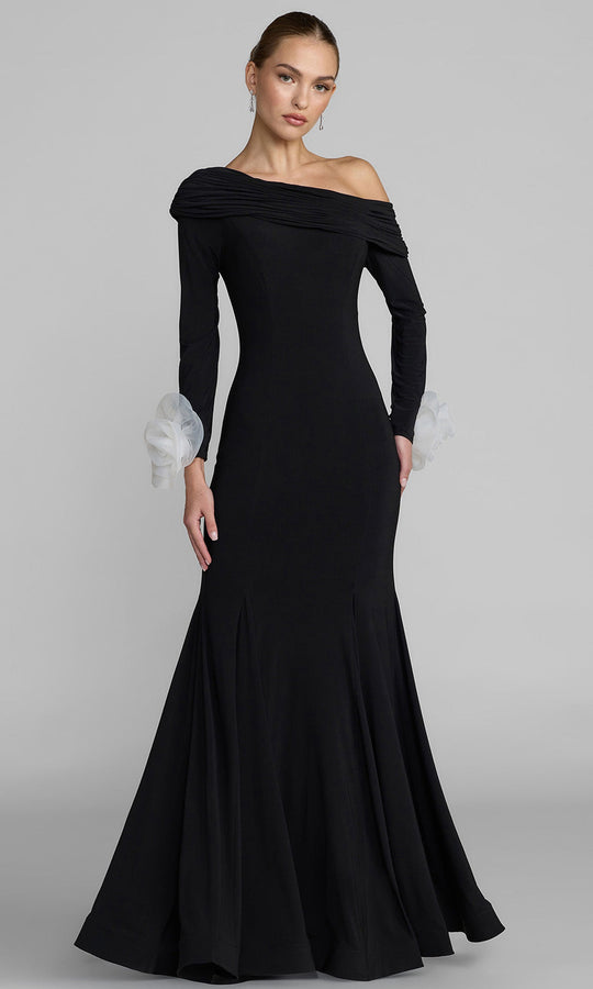 Mac Duggal 50134 - 3D Floral Cuff Mermaid Evening Gown