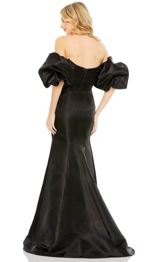 Mac Duggal 50677 - Puff Satin Classic Prom Gown