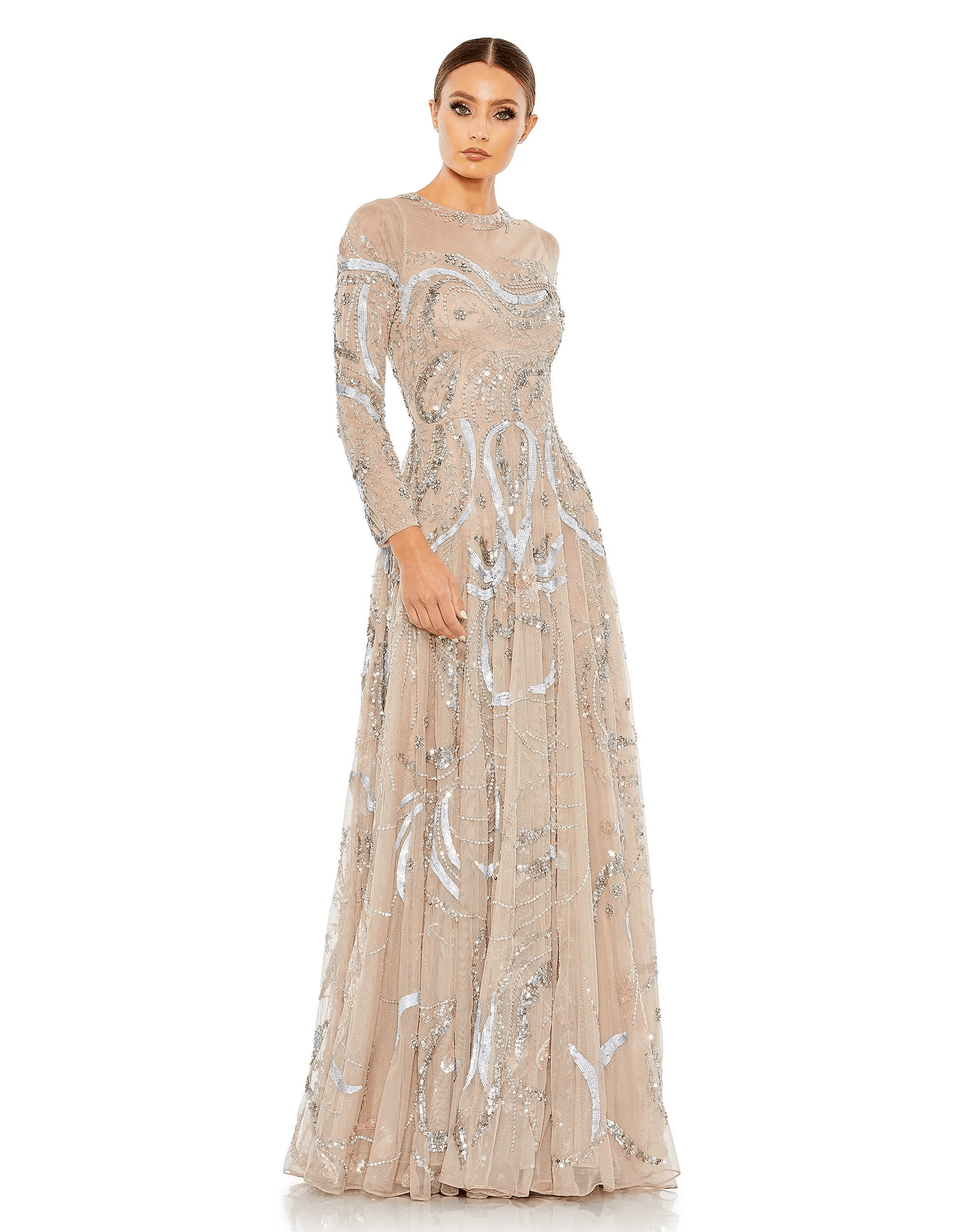 Mac Duggal - 5217 Embellished A-Line Gown Couture Candy Mac Duggal - 5217 Embellished A-Line Gown Couture Candy