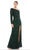 Mac Duggal - 5449 Long Sleeve Sequin Sheath Gown Evening Dresses