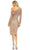 Mac Duggal 5595 - Long Sleeve One Shoulder Dress Cocktail Dresses