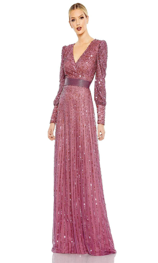 Mac Duggal 5720 - Sequin A-Line Evening Dress