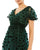 Mac Duggal - 67854 V-Neck Floral Appliqued Dress Cocktail Dresses