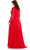 Mac Duggal 67912 - Cut-Out Detailed Long Sleeve V-Neck Long Dress Evening Dresses