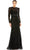 Mac Duggal 68011 - High Neck Sequin Lace Prom Dress Prom Dresses 24 / Black