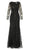 Mac Duggal 68016 - Long Sleeve Embellished Evening Gown Special Occasion Dress