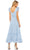 Mac Duggal 68187 - Metallic Tea Length Dress Holiday Dresses