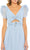 Mac Duggal 68187 - Metallic Tea Length Dress Holiday Dresses