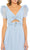 Mac Duggal 68187 - Tiered Metallic Tea Length Dress Holiday Dresses