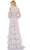 Mac Duggal 68199 - Floral Printed A-line Long Dress Mother of the Bride Dresses