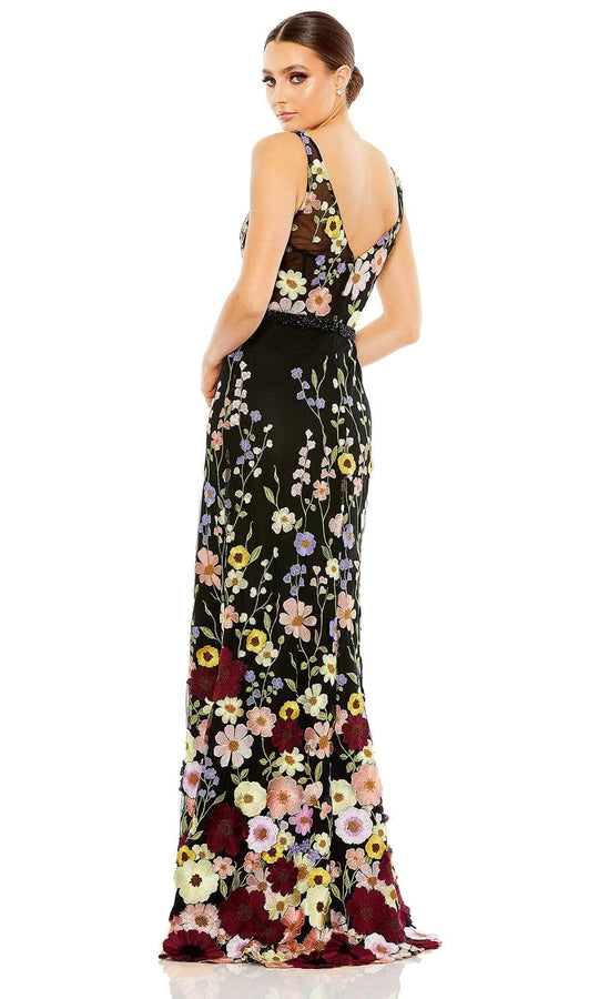 Mac Duggal 68200 - Floral Emboidered Long Dress