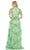 Mac Duggal 68216 - Printed Ruffle Prom Dress Special Occasion Dress