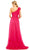 Mac Duggal 68472 - Bow Accent A-Line Prom Gown Special Occasion Dress