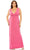 Mac Duggal 68536 - Sleeveless Back Cutout Prom Dress Prom Dresses 14W / Hot Pink