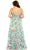 Mac Duggal 68550 - Printed Spaghetti Strap Prom Gown Prom Dresses