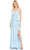 Mac Duggal 68551 - Ruffle Draped V-Neck Prom Dress Prom Dresses