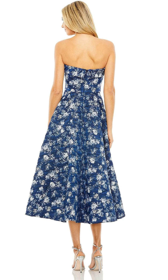 Mac Duggal 68617 - Straight Across Printed Cocktail Dress