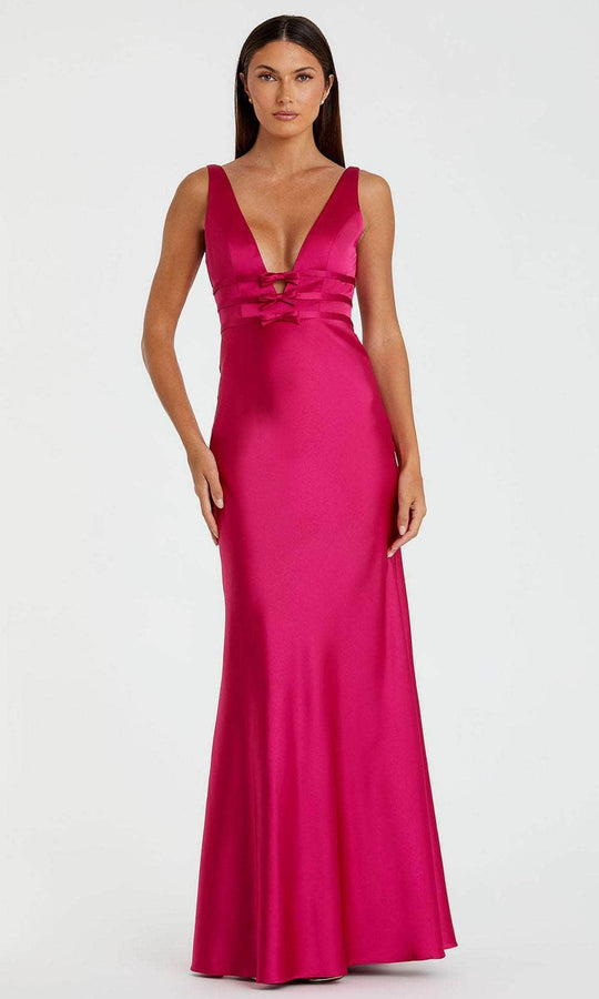 Mac Duggal 68855 - Elegant Satin Evening Gown