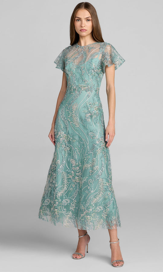 Mac Duggal 68909 - Illusion Jewel Embroidered A-Line Evening Dress