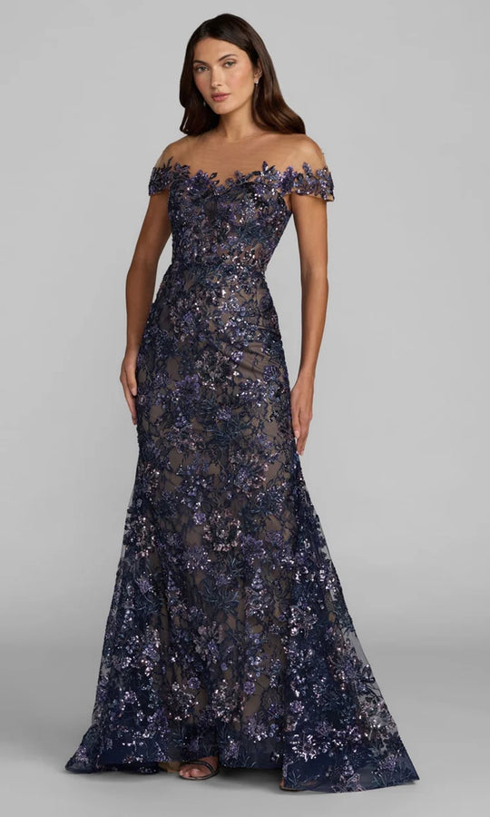 Mac Duggal 69139 - Embellished Fitted Trumpet Evening Dress