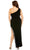 Mac Duggal 76992 - One Sleeve Embellished Slit Prom Dress Special Occasion Dress