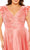 Mac Duggal 77006 - Flutter Sleeve Pleated Evening Dress Special Occasion Dress