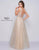 Mac Duggal 77402M - Lattice Motif Evening Dress Special Occasion Dress