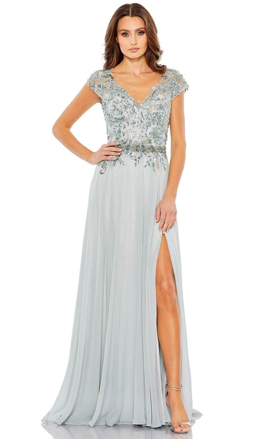Mac Duggal 79365 - Beaded Chiffon Formal Dress