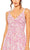 Mac Duggal 8012 - V-Neck Floral A-line Long Dress Evening Dresses