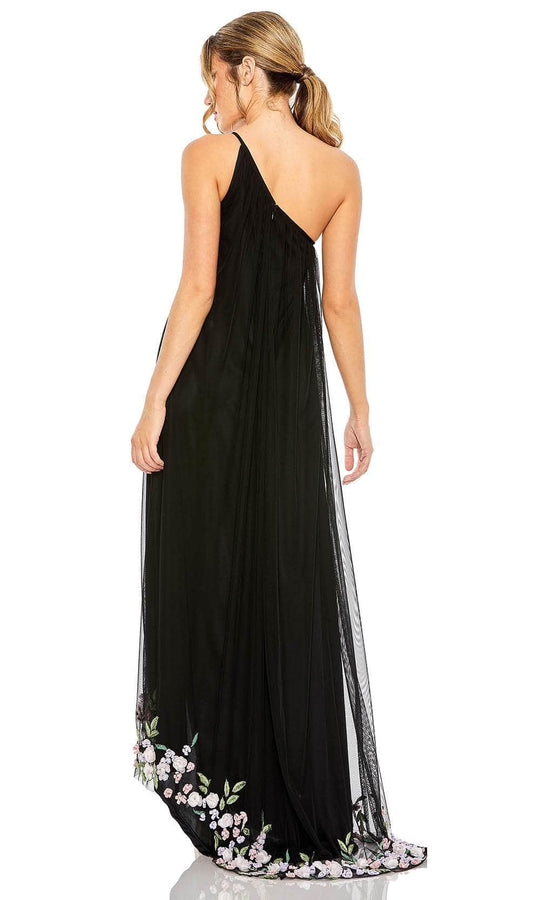 Mac Duggal 9236 - Asymmetric Neck High Low Evening Gown