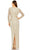 Mac Duggal 93827 - Geometric Beaded Column Evening Dress Special Occasion Dress