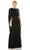 Mac Duggal 93869 - Sequin Embellished Cape Sleeve Evening Dress Special Occasion Dress
