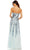 Mac Duggal 93959 - Sequined Strapless Evening Dress Evening Dresses