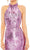 Mac Duggal 93976 - Fully Sequin Halter Evening Dress Evening Dresses