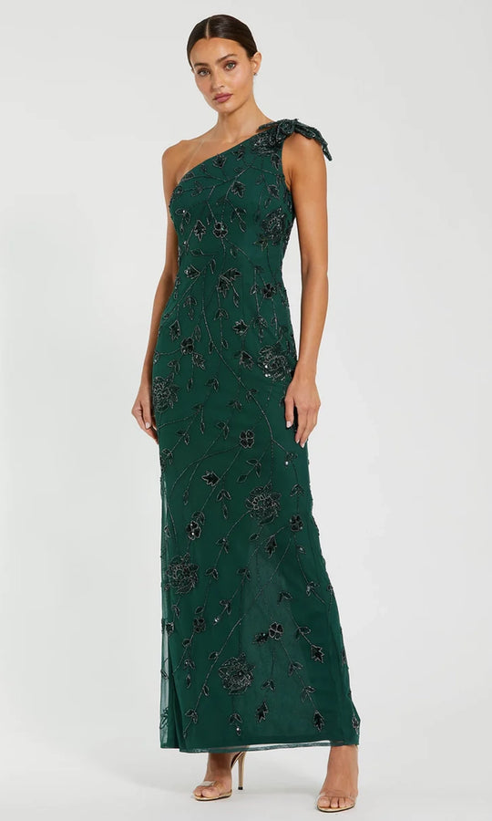 Mac Duggal 94139 - Embellished One shoulder Column Dress