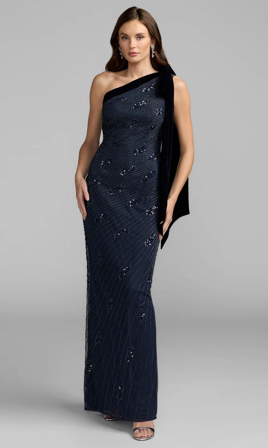 Mac Duggal 94144 - Embellished One Shoulder Evening Dress