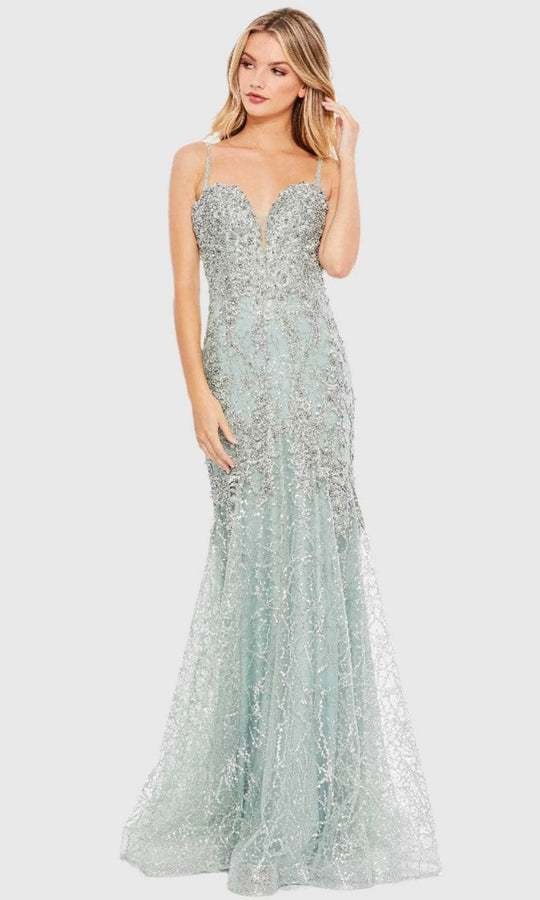 Mac Duggal A20242 - Plunging Sweetheart Trumpet Prom Gown