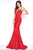 Mac Duggal - Black White Red Style 79082 Sleeveless Dress Evening Dresses