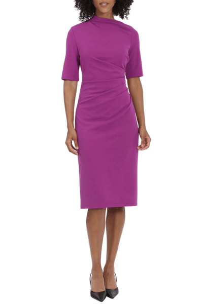 Maggy London Womens Midi Dress, 18, Women's, Pink