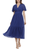 Maggy London G5651M - Polka Dot Flutter Sleeve Evening Dress Special Occasion Dress