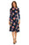 Maggy London G5915M - Floral Print High Neck Casual Dress Special Occasion Dress
