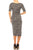 Maggy London GT158M - Fitted Jacquard Dress Special Occasion Dress