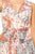 Maison Tara 91760M - Floral Printed V-Neck Cocktail Dress Special Occasion Dress