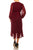 Maison Tara 95546M - V-Neck Faux Wrap Casual Dress Special Occasion Dress